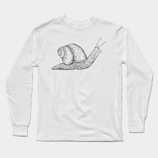 snail Long Sleeve T-Shirt